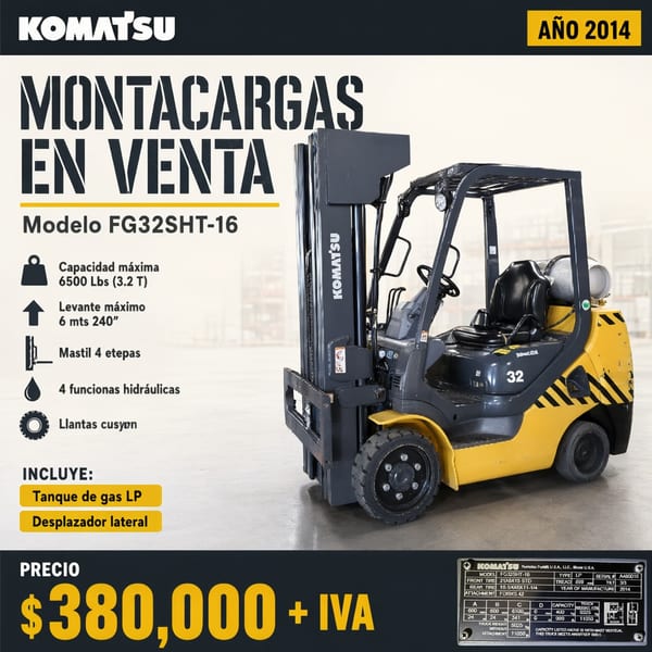 Montacargas Komatsu